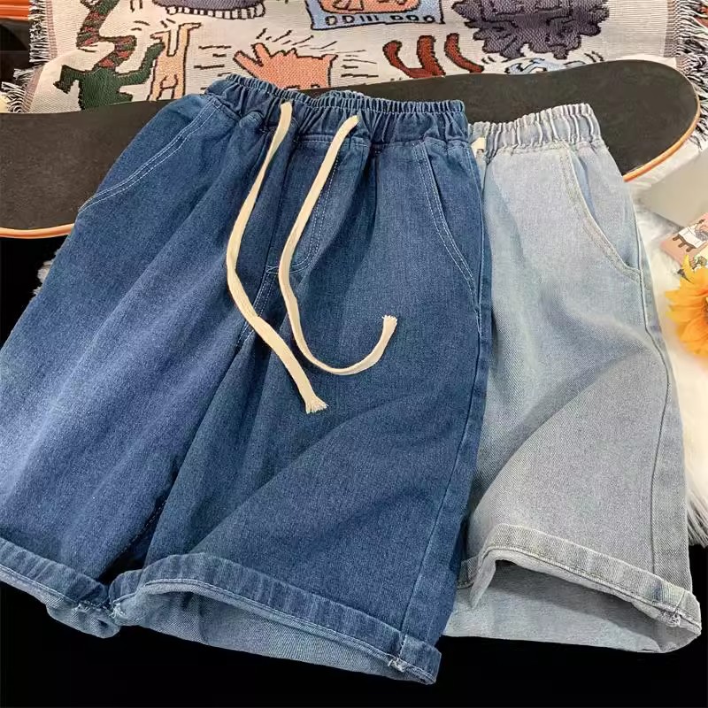 Street Fashion Jeans Men - Baggy Jeans Shorts for Men Casual
