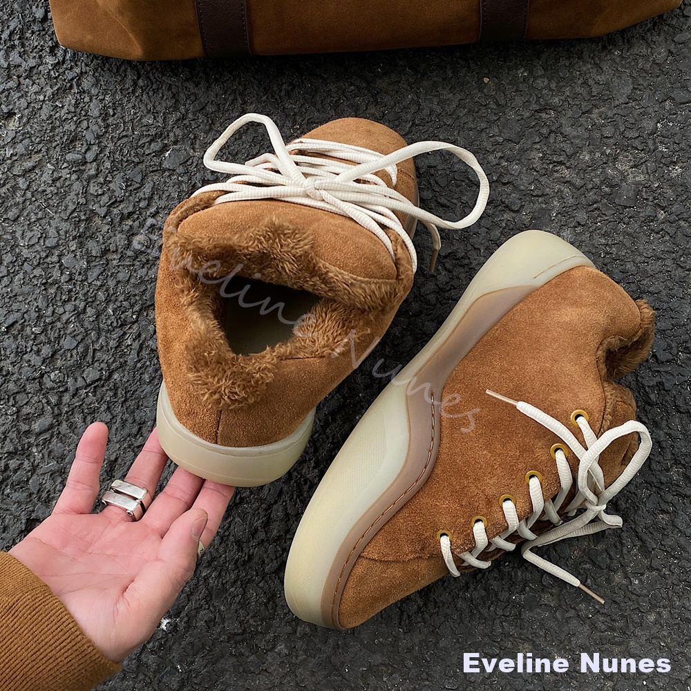 Street Fashion Online - Fleece Lined Thickened Warm Snow Boots