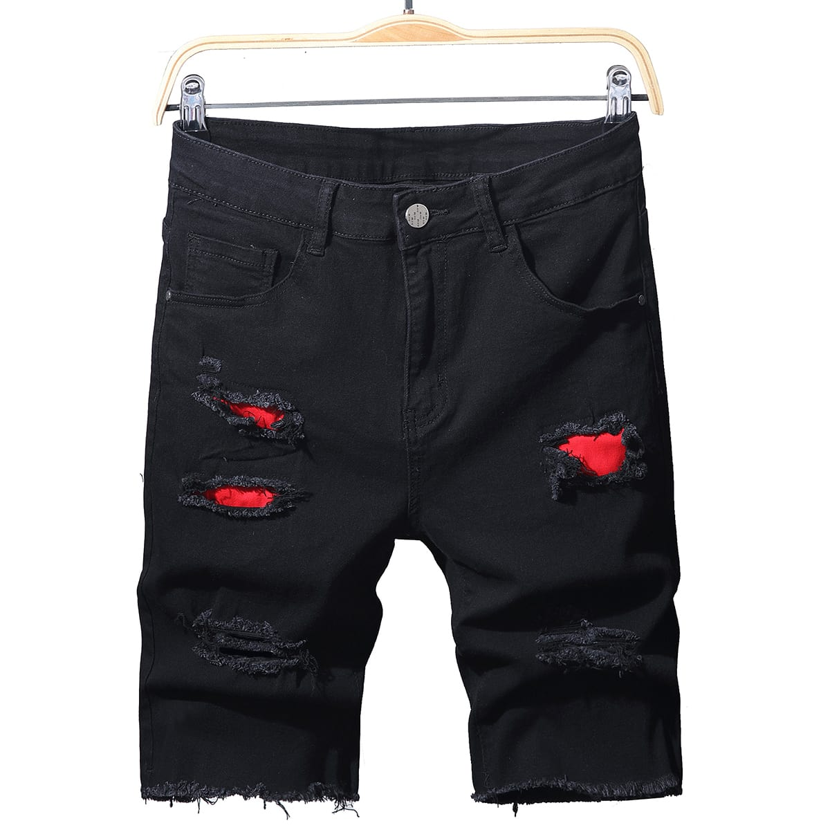 Street Fashion Jeans Men - Summer Slim Stretch Men Short Jeans