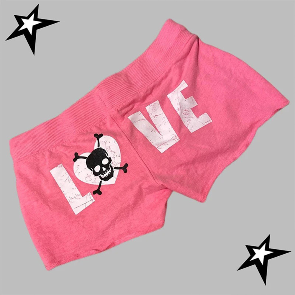 Street Fashion Y2K - Summer Retro Punk Shorts Casual Fashion