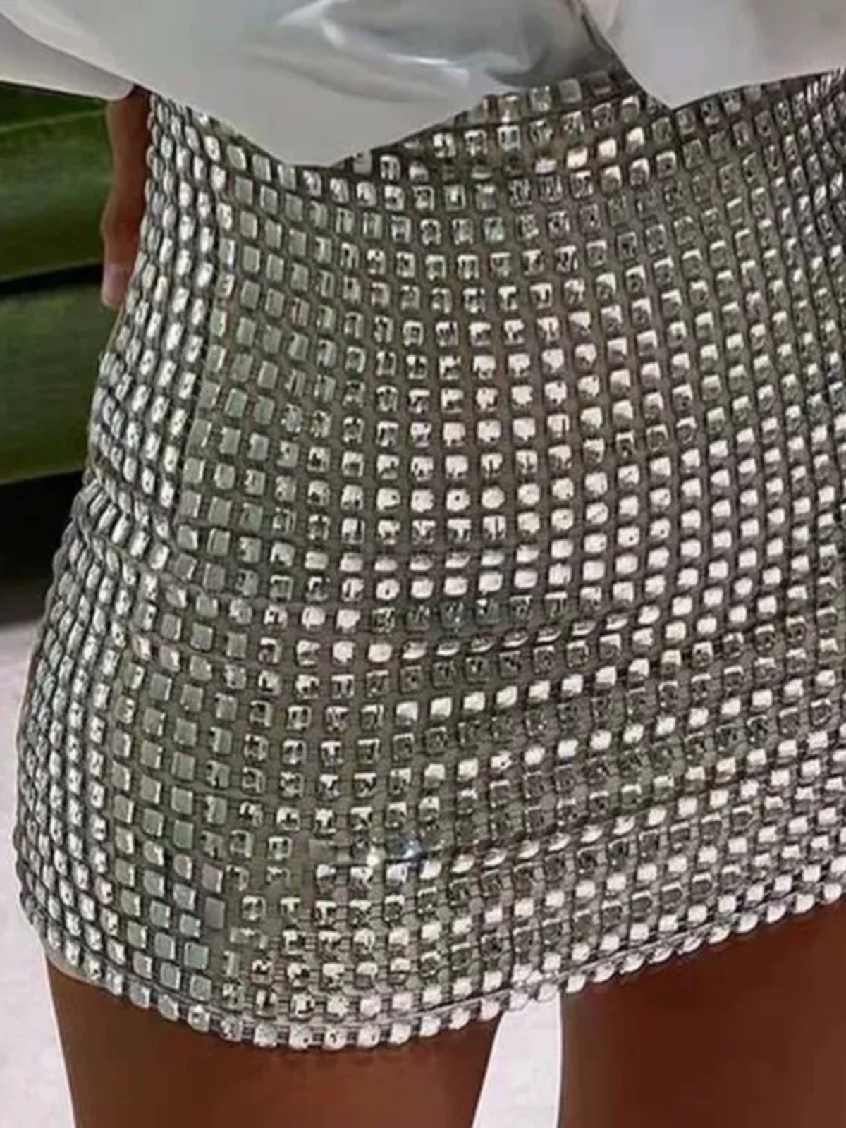 Fashionable Sequin Wrap Hip Sh - Street Fashion Online ulasan dan harga