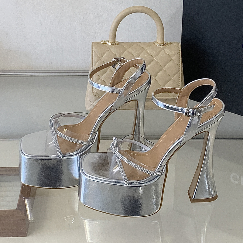 Eilyken New Summer Square Toe  - Street Fashion Women ulasan dan harga
