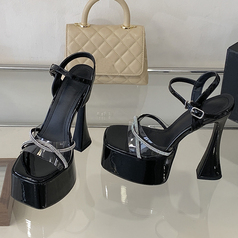 Eilyken New Summer Square Toe  - Street Fashion Women ulasan dan harga