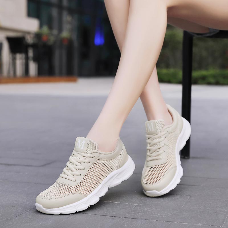 Summer Breathable Sneakers Wom - Street Fashion Japan Brand ulasan dan harga