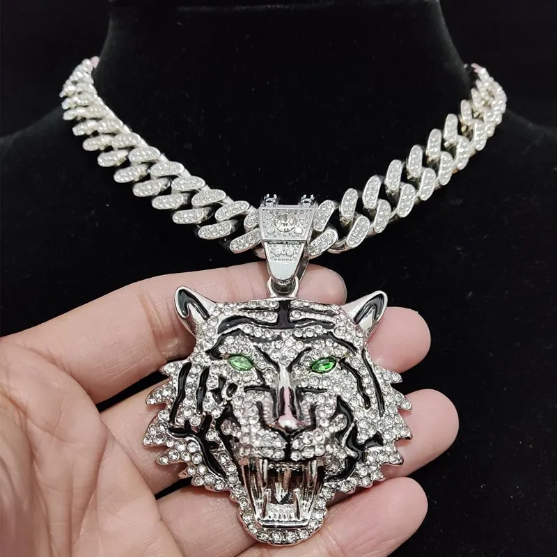 Unisex Hip Hop Bling Necklace, - Fashion Street Singapore ulasan dan harga