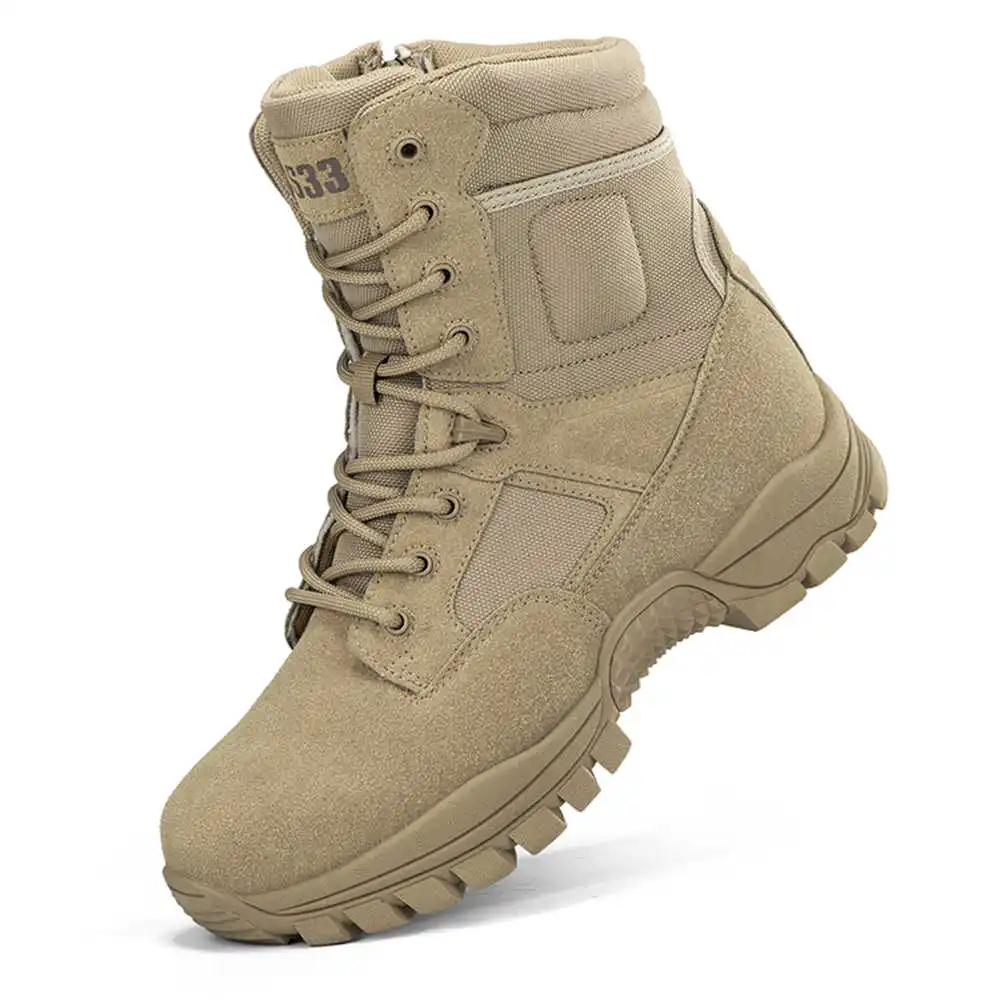Nonslip Genuine Leather Hiking - Guangzhou Street Fashion ulasan dan harga