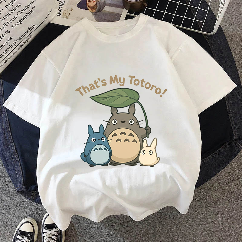 My Neighbor TotoroT-shirt Cott - Street Fashion Y2K ulasan dan harga