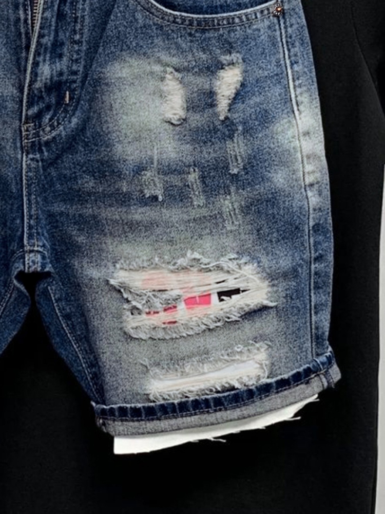 2026 Summer Ripped Straight Me - Street Fashion Jeans Men ulasan dan harga