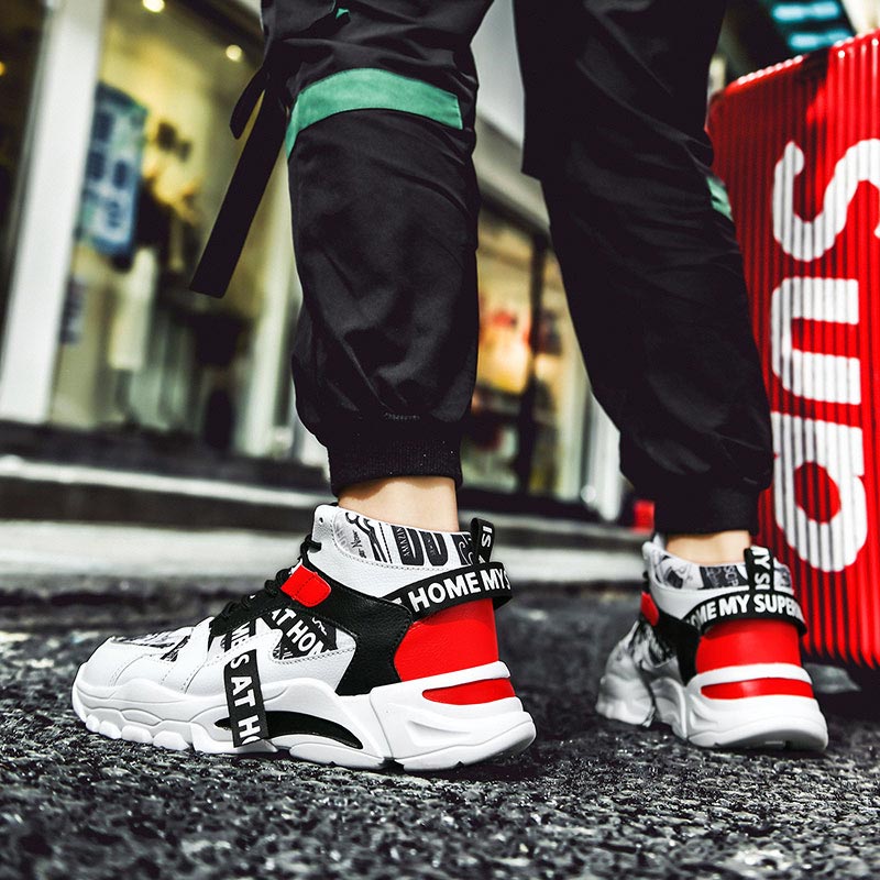 Large Size High Top Chunky Man - Street Fashion Japan Brand ulasan dan harga
