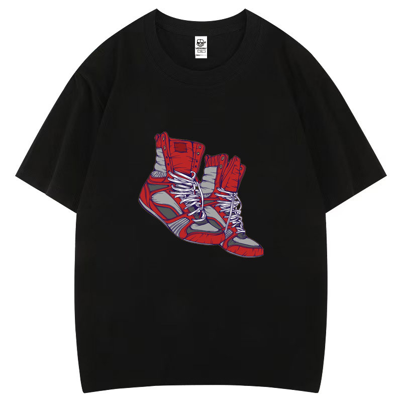 Boxer Wearing A Red Glove with - Street Fashion Pose ulasan dan harga