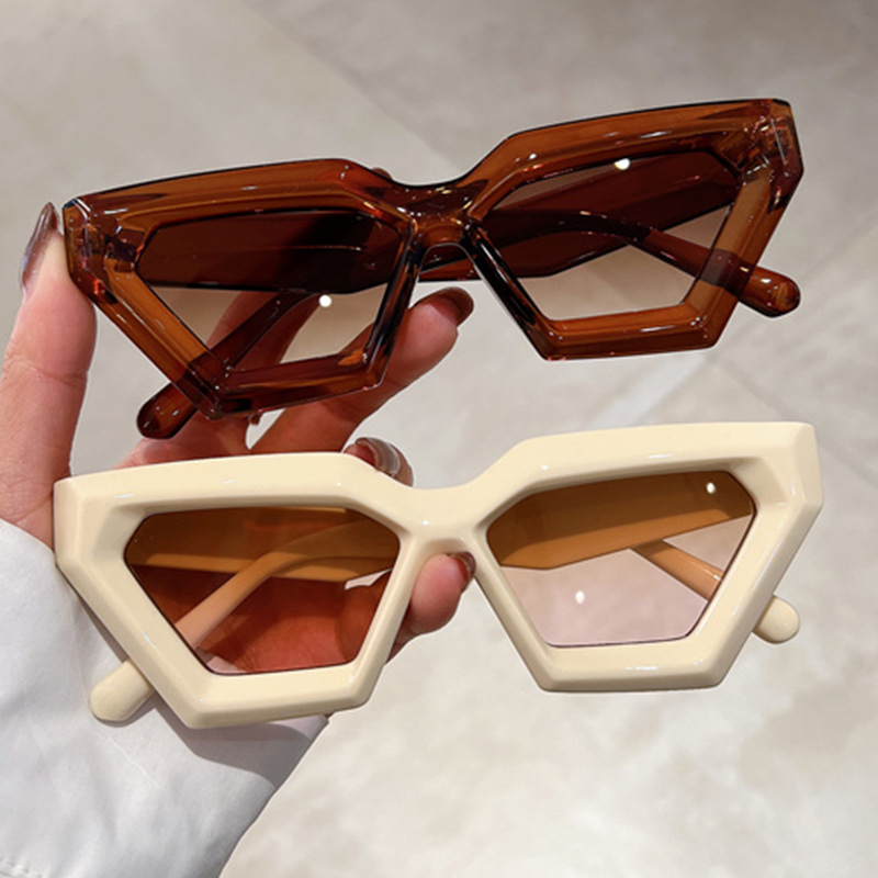Fashion, Cat's Eye UV Protecti - Street Fashion Vintage ulasan dan harga