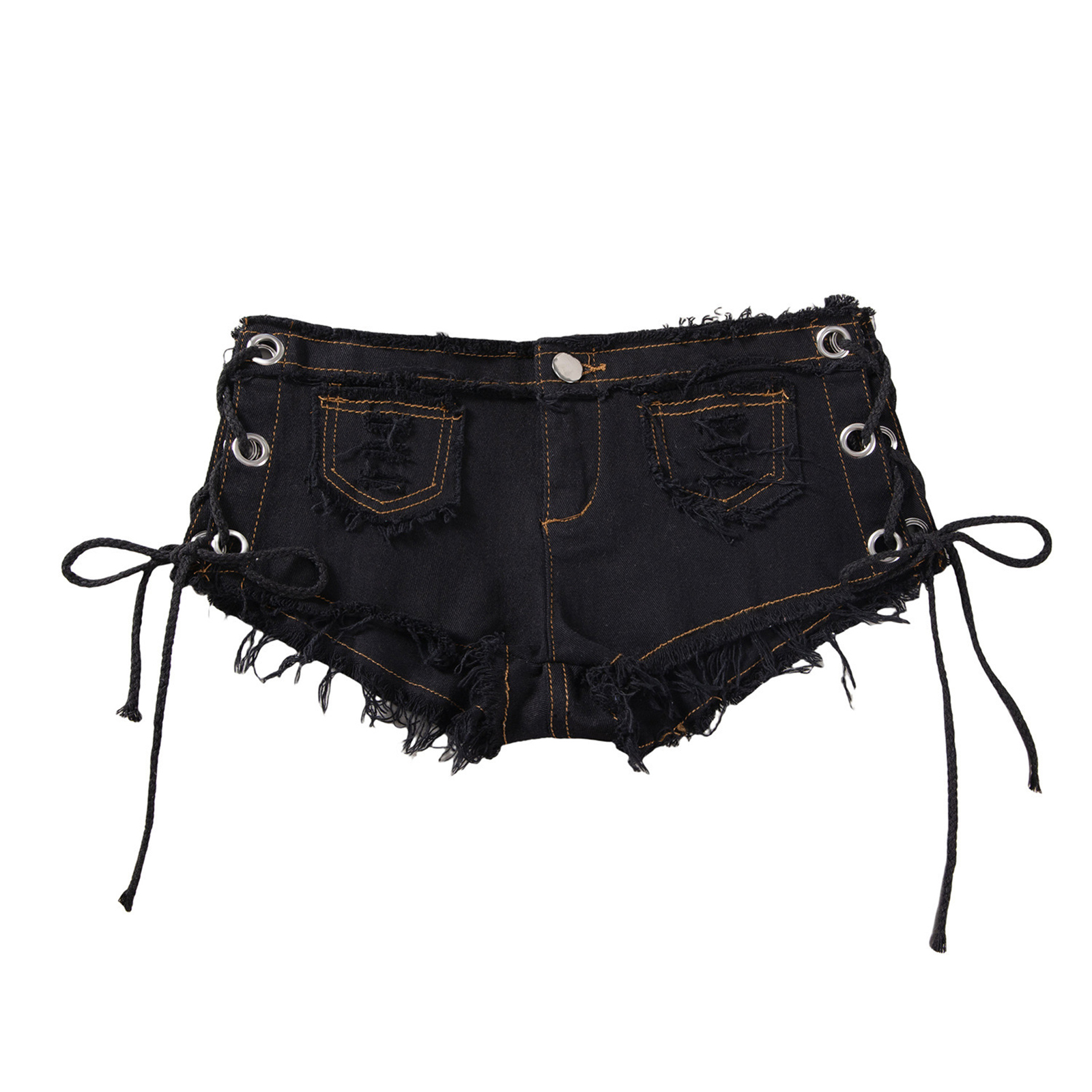 Mens Low Rise Extra Short Hot  - Street Fashion Jeans Men ulasan dan harga
