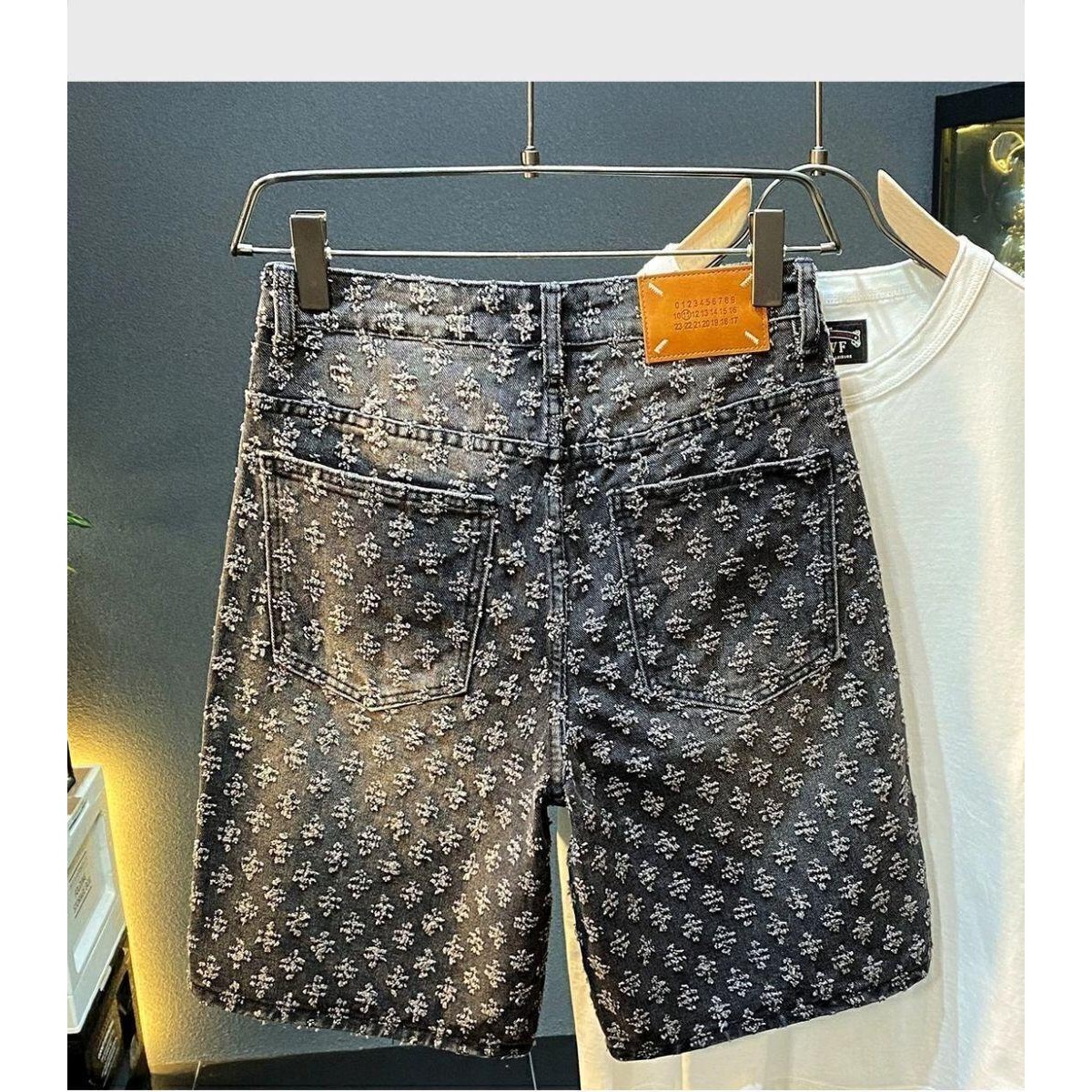 Summer High Street Denim Short - Street Fashion Jeans Men ulasan dan harga
