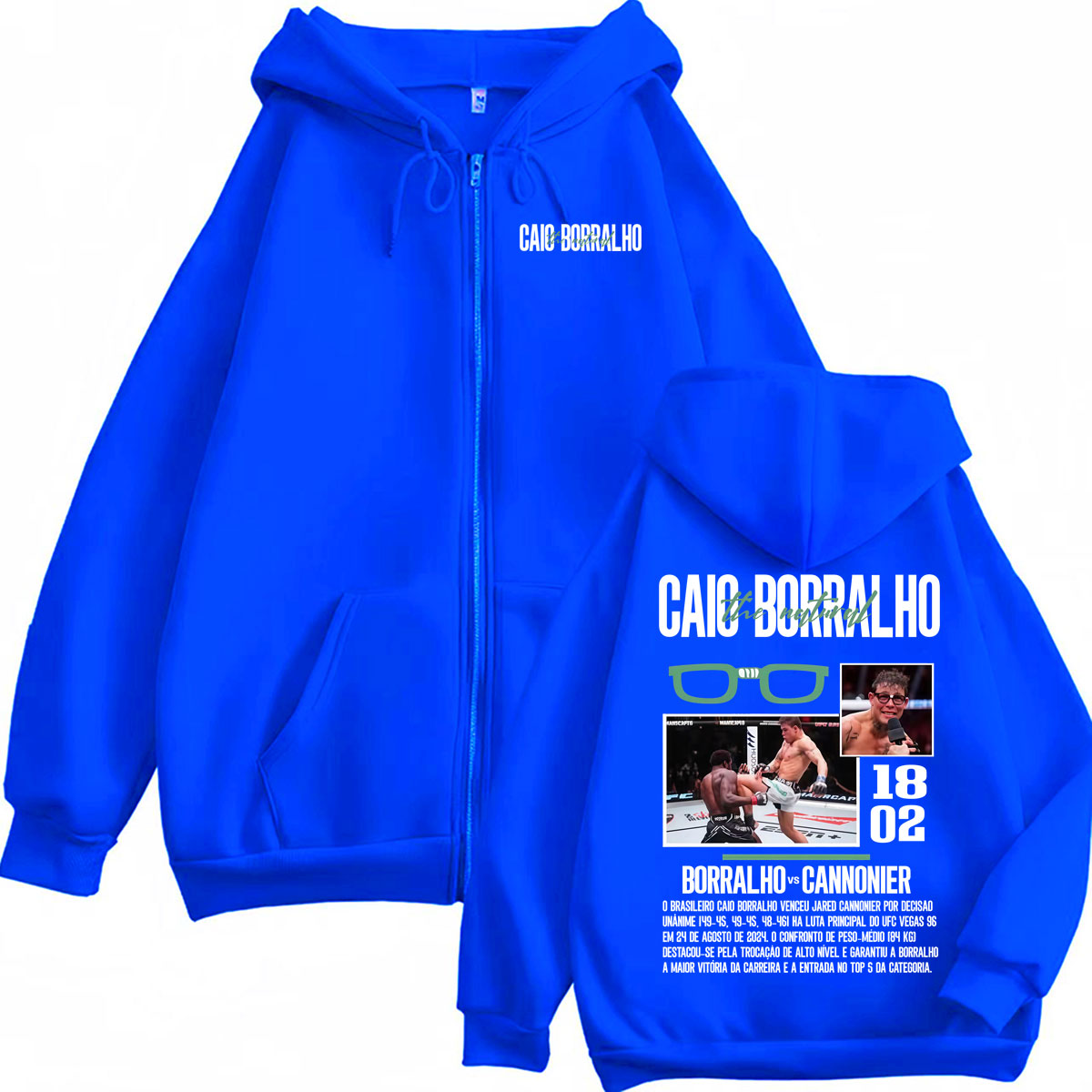 Caio Borralho VS Cannonier Zip - Street Fashion Vs High Fashion ulasan dan harga