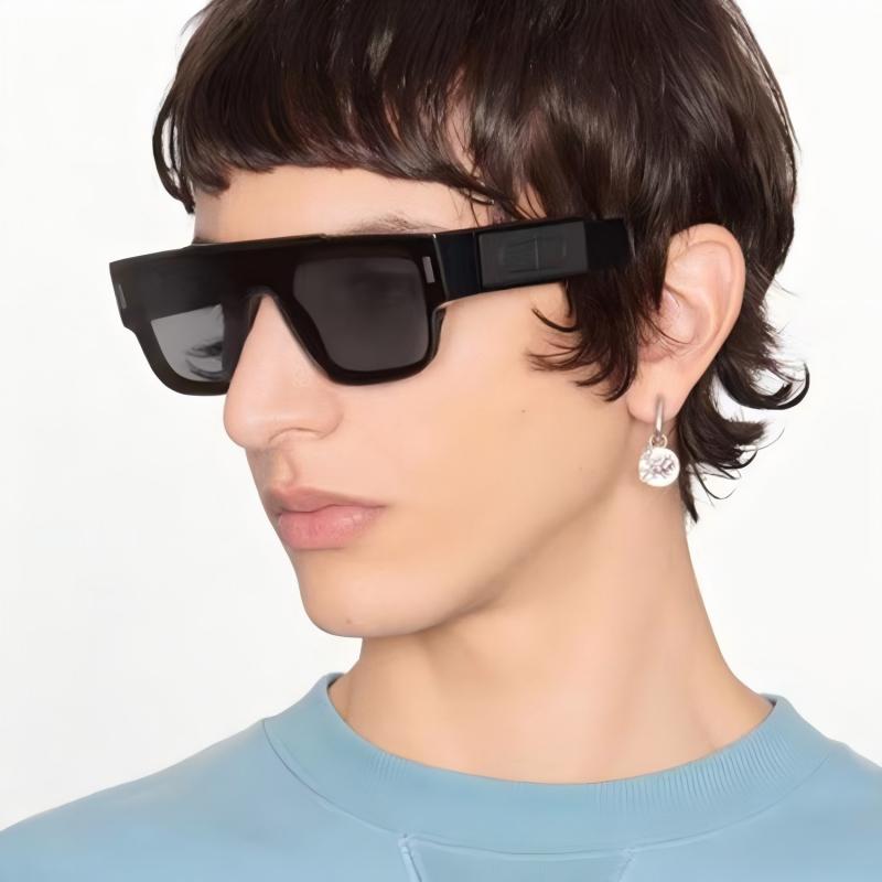 Trendy green square frame sung - Street Fashion Model ulasan dan harga