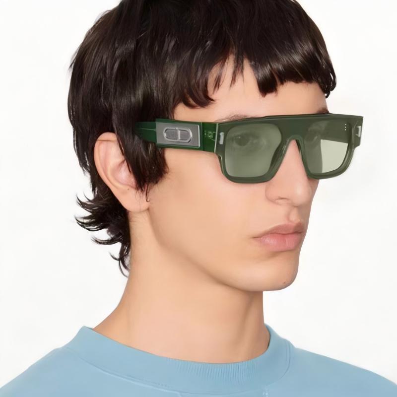 Trendy green square frame sung - Street Fashion Model ulasan dan harga