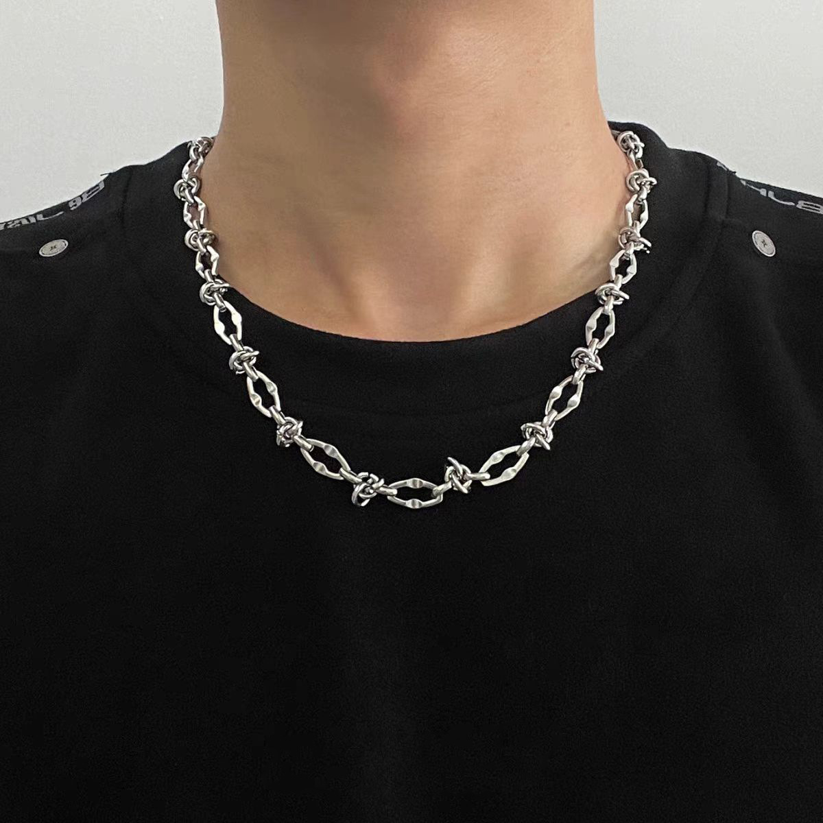ASONSTEEL Punk Stainless Steel - Fashion Street Singapore ulasan dan harga