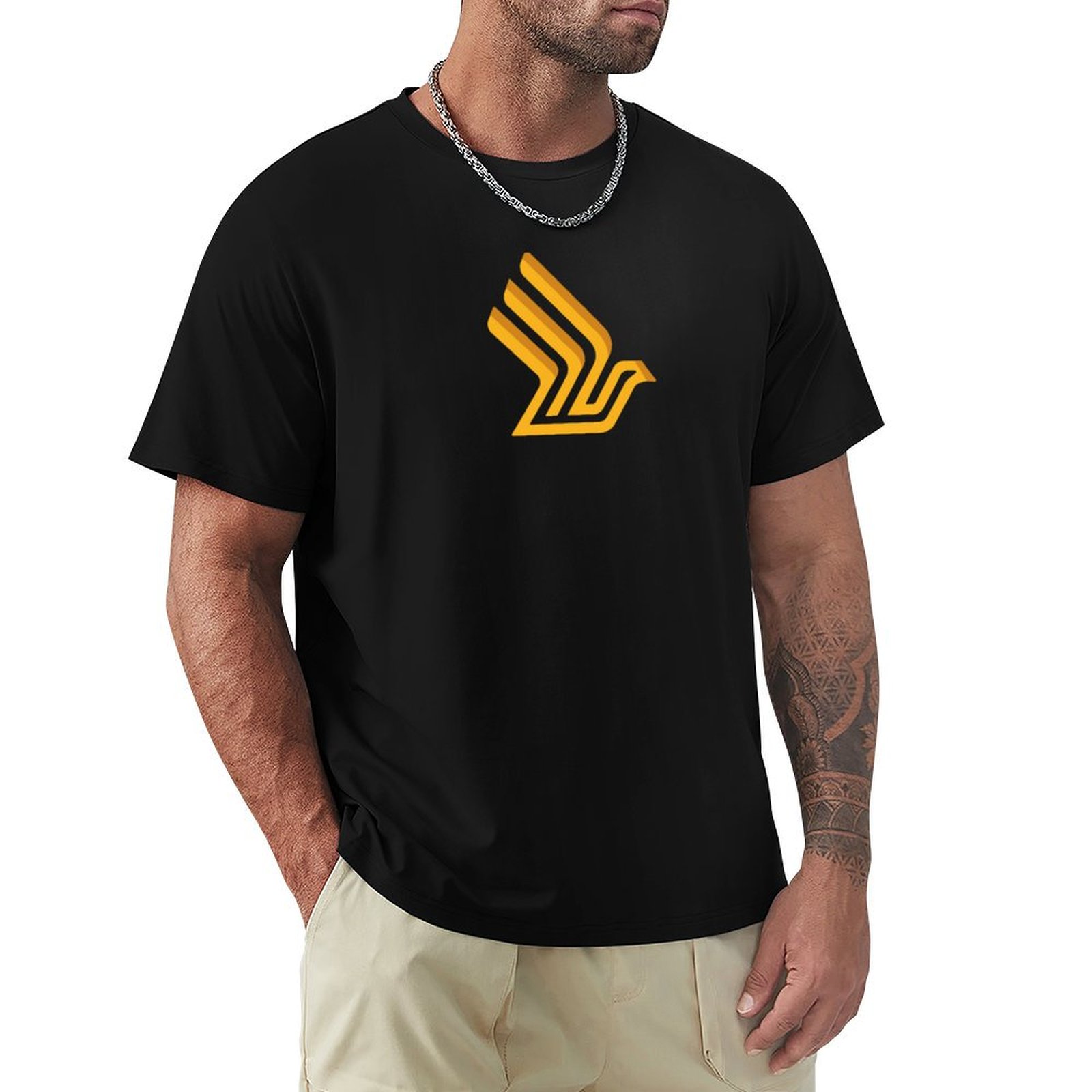Singapore Airlines Logo T-Shir - Fashion Street Singapore ulasan dan harga