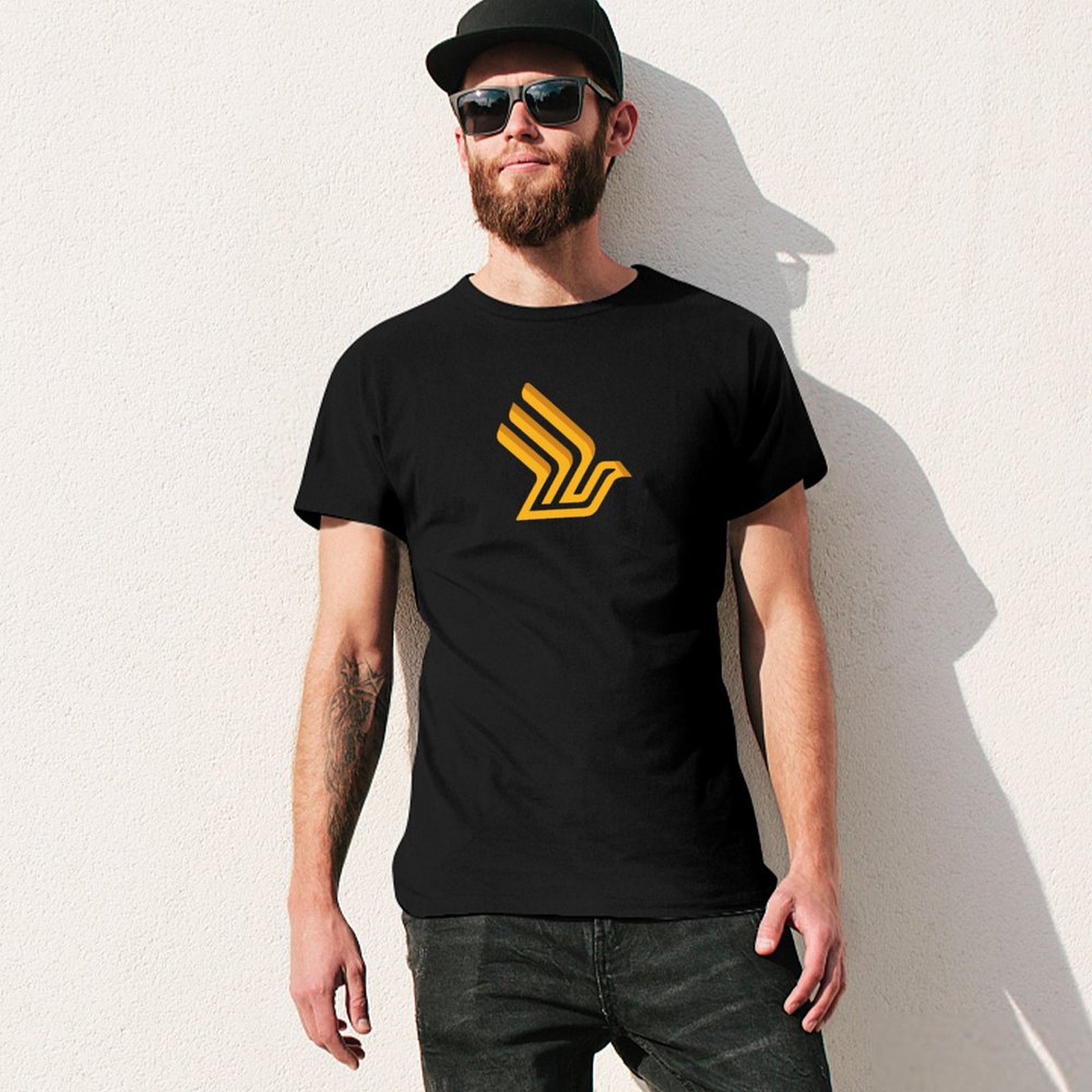 Singapore Airlines Logo T-Shir - Fashion Street Singapore ulasan dan harga