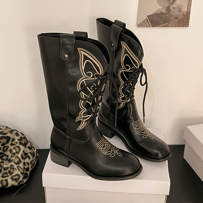 Women's Boots Fashion Designer - Street Fashion Winter 2025 ulasan dan harga