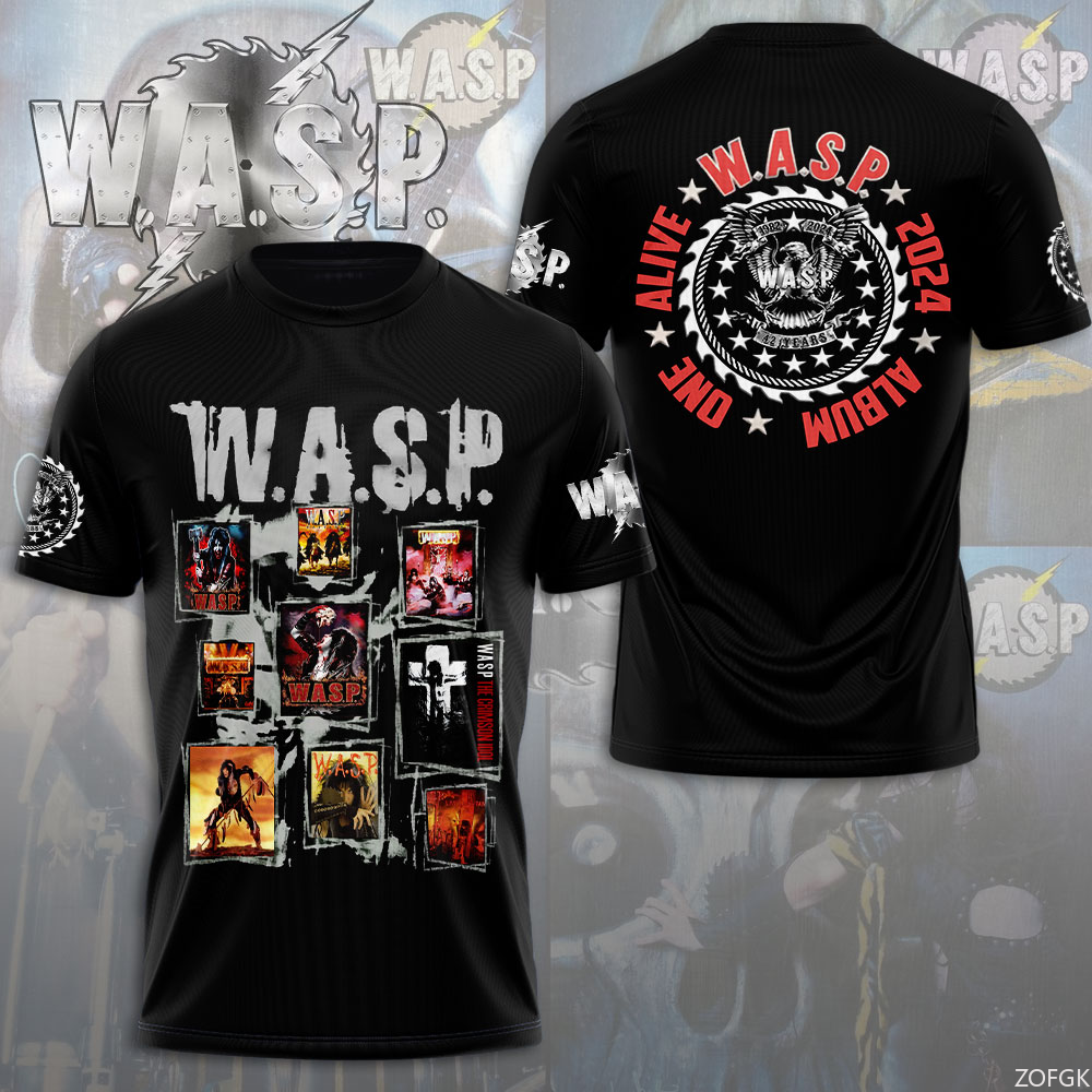 W.A.S.P Rock 3D Printing T-shi - Street Fashion Y2K ulasan dan harga