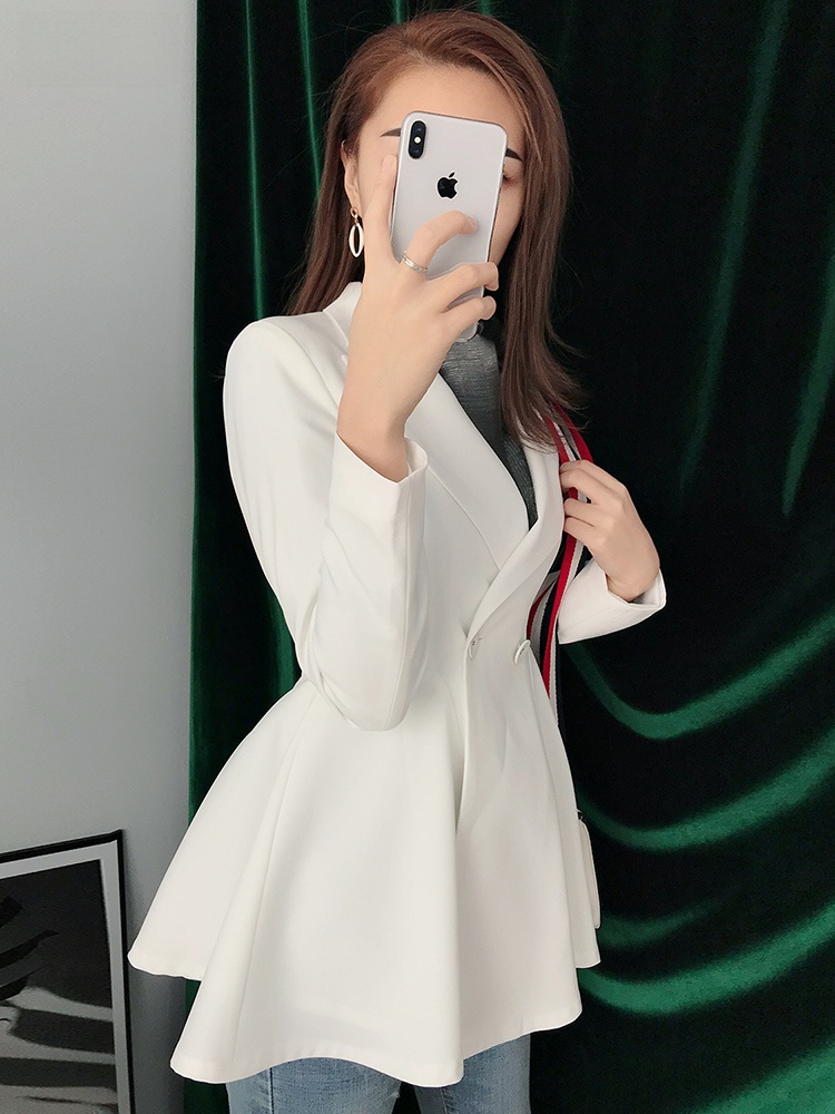Pinnofox White Short Suit Jack - Street Fashion Online ulasan dan harga