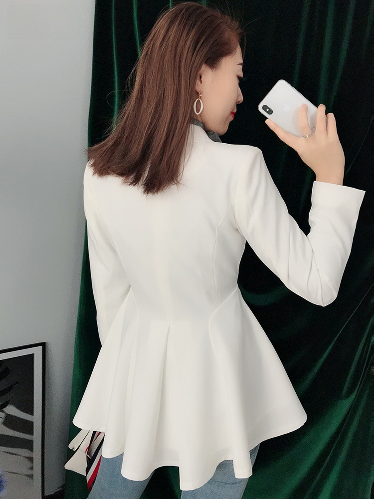 Pinnofox White Short Suit Jack - Street Fashion Online ulasan dan harga