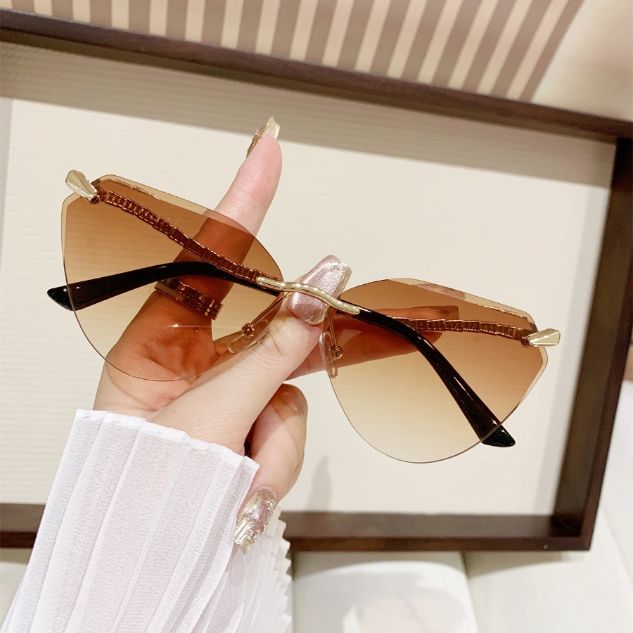 1Pc Women's Fashion Glasses Ne - Street Fashion Y2K ulasan dan harga