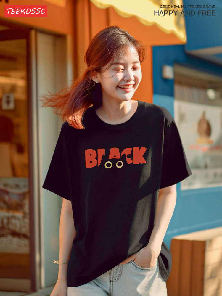 BLACK Cat Fashion Brand Pure C - Street Fashion Japan Brand ulasan dan harga